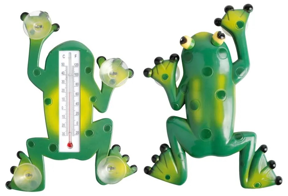 Termometr okienny w kształcie żaby Esschert Design