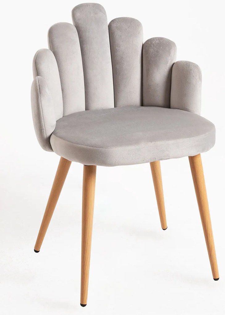 Rcznie aksamitne krzeso