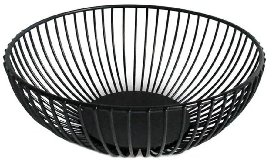 Miska na owoce KITCHISIMO, śr. 18 cm, czarna