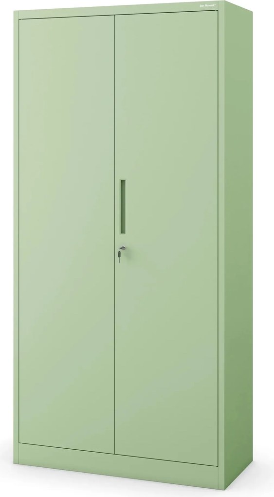 Szafa biurowa Fresh Style Jan 90x40x185 cm pastelowy zielony