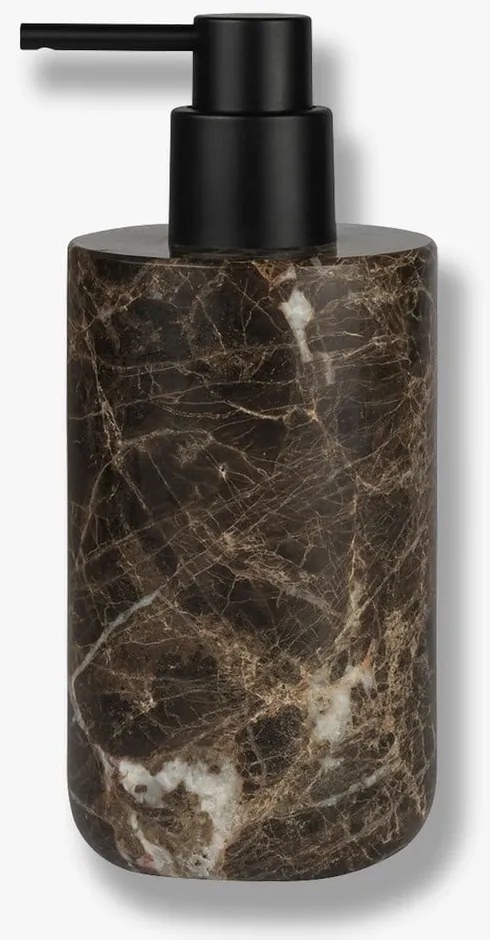 Brązowy marmurowy dozownik do mydła 200 ml Marble – Mette Ditmer Denmark