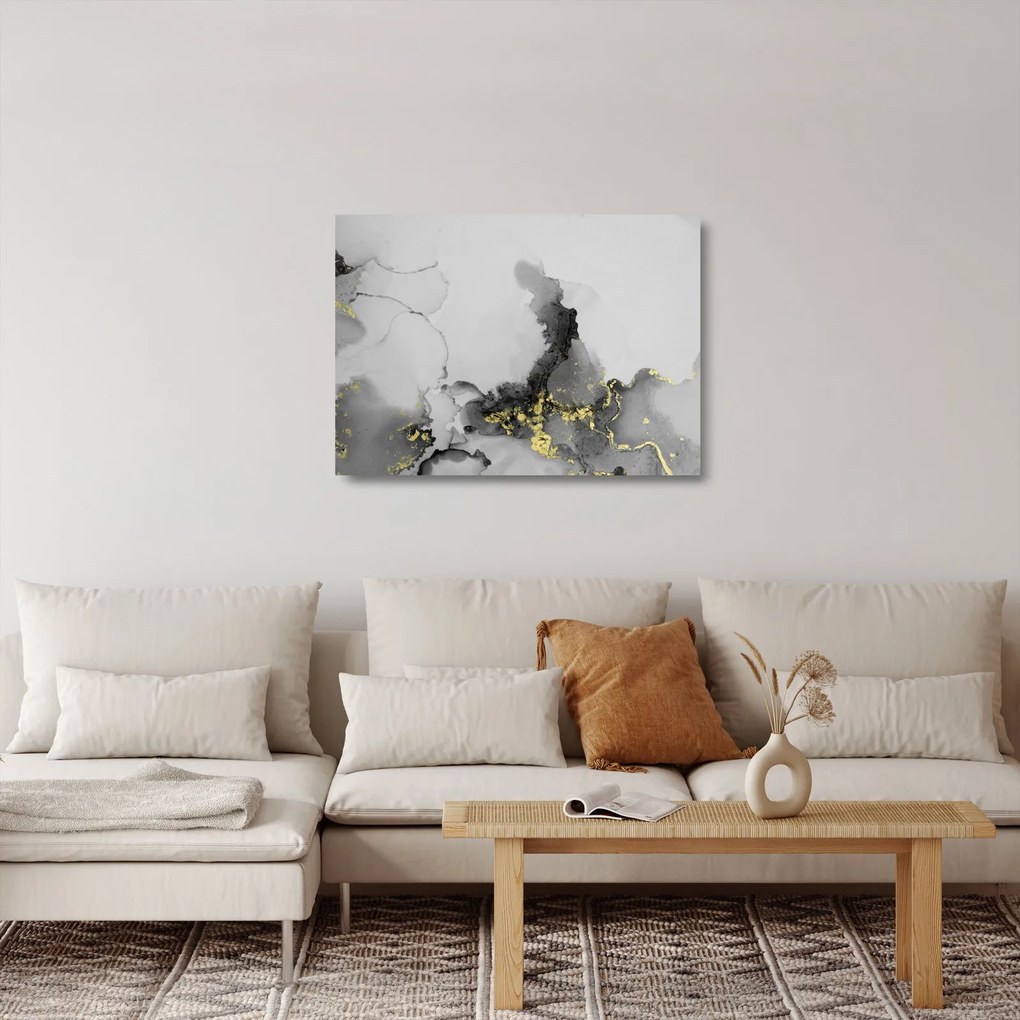 Obraz na szkle - Sztuka tuszu (70x50 cm)