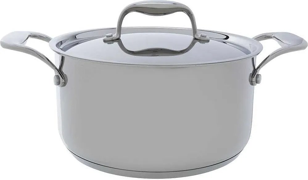 Garnek ze stali nierdzewnej 18 cm 2,07 L Cosy & Trendy Classic, do wszystkich rodzajów kuchenek, w tym indukcyjnych, z aluminiowym dnem