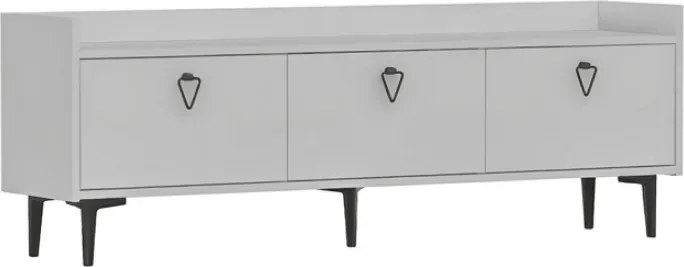 Stolik RTV PIENA 160 cm, biały