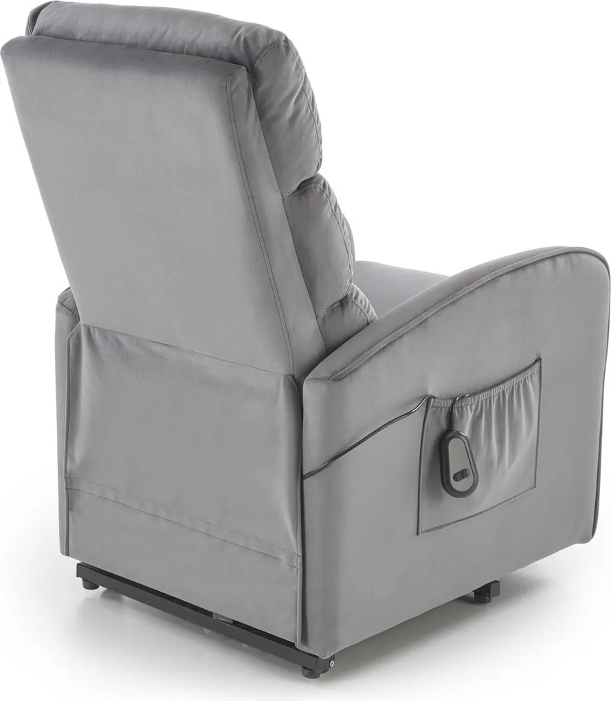 Fotel rozkładany elektrycznie z funkcją pionizacji Maroni Halmar