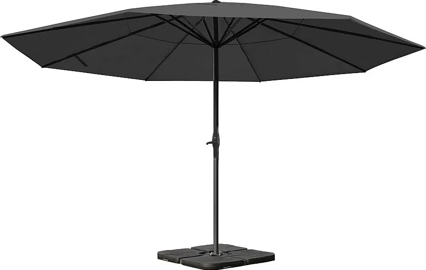 Parasol Carpi Pro,  antracyt ze stojakiem