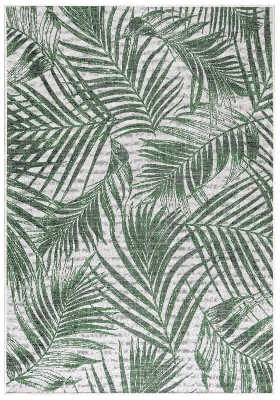 Dywan zewnętrzny Sunny listki zielone 160 cm x 230cm