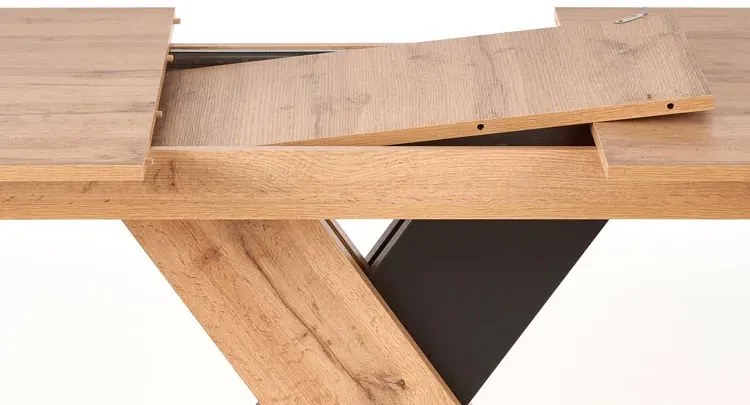 Prostokątny nowoczesny stół dąb wotan S3-B40