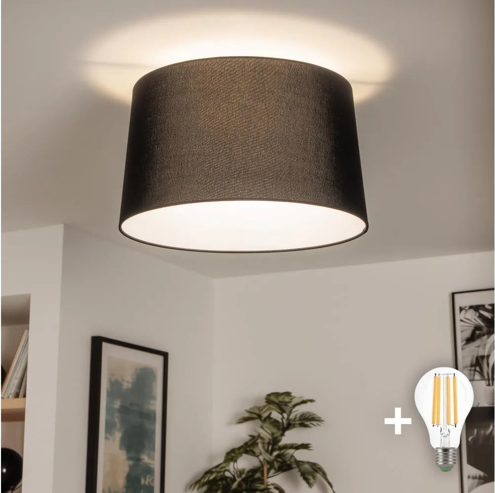 Brilagi - LED Przysufitowy żyrandol CERIA 1xE27/40W/230V śr. 45 cm czarny