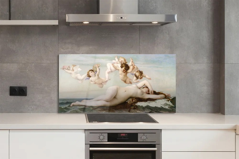 Szklany Panel Narodziny Wenus - Alexandre Cabanel