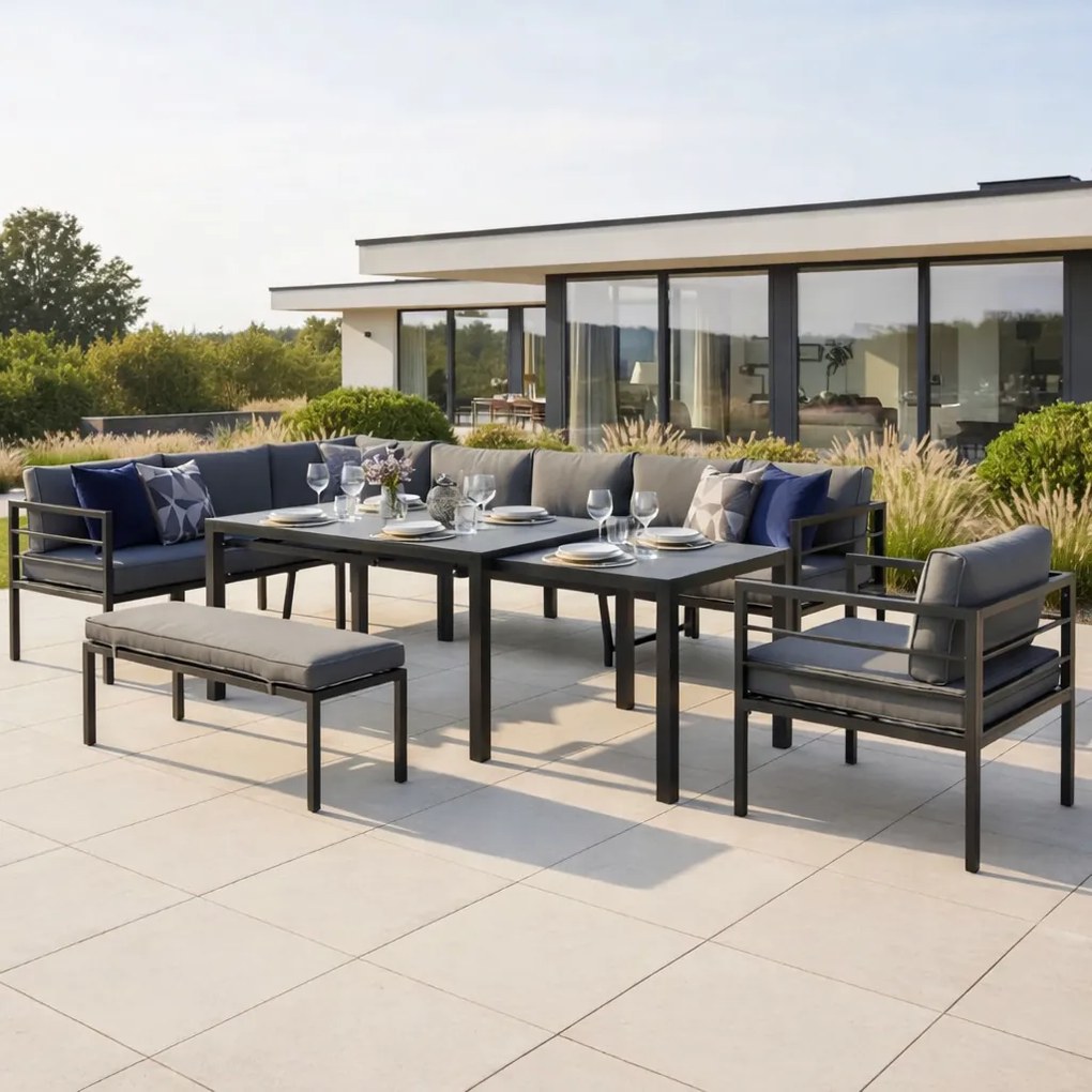 Doppler PORTLAND - luksusowy zestaw ogrodowy