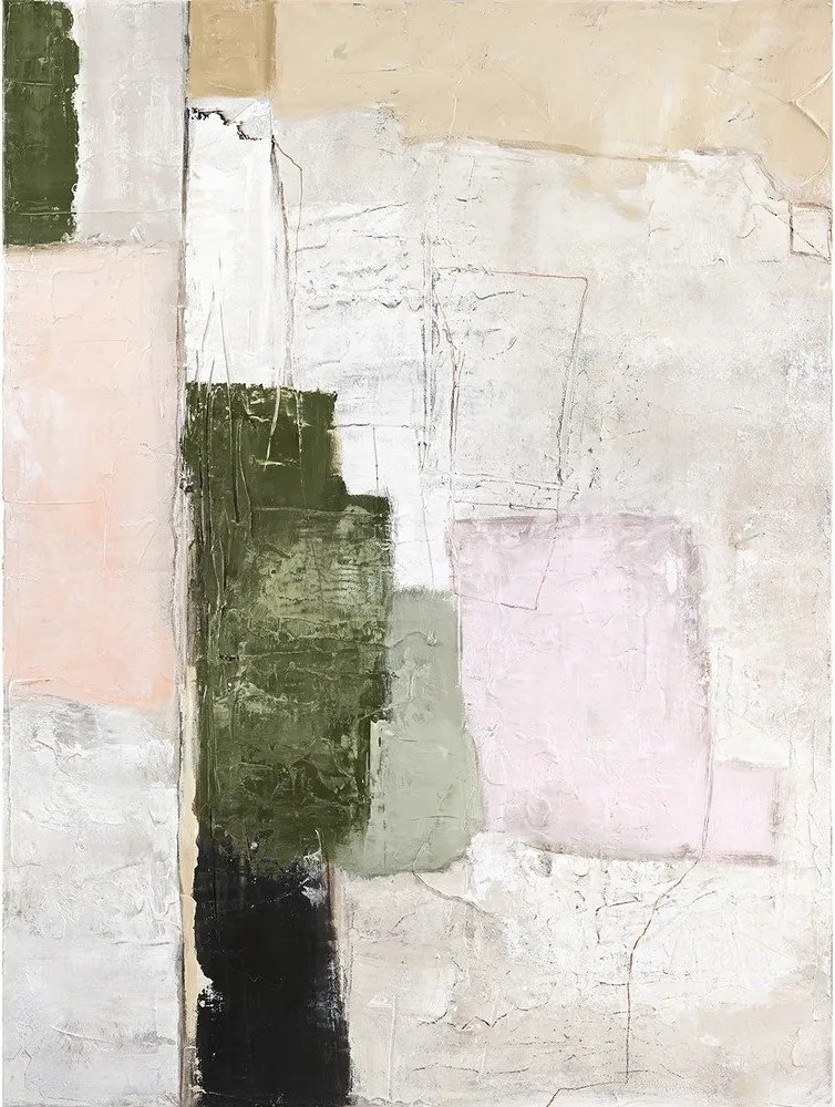 Ręcznie malowany obraz na płótnie 88x118 cm Rustic Revival – Malerifabrikken