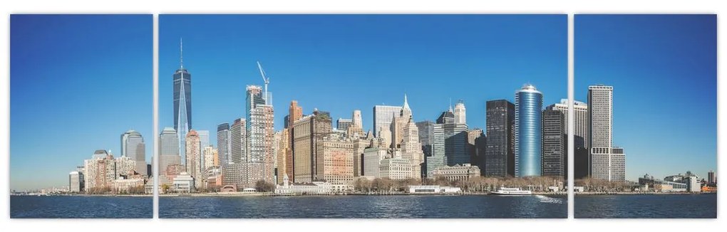 Obraz - Manhattan w Nowym Jorku (170x50 cm)