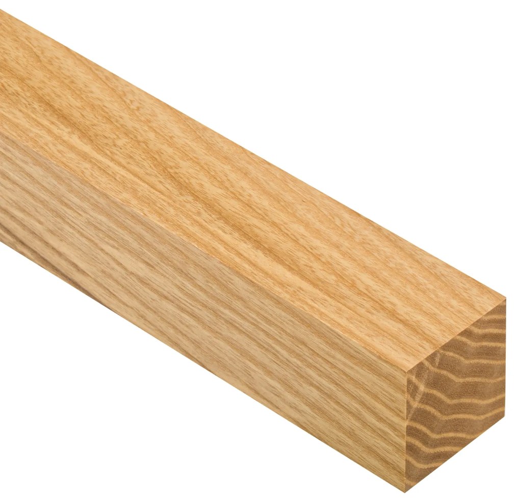 Lampa wisząca LED 60 cm z drewna jesionowego w stylu rustykalnym L60KB