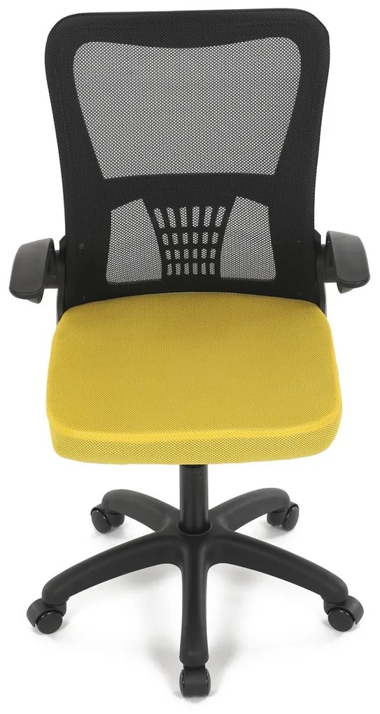 Autronic KA-K2006 YEL Krzesło biurowe, żółte