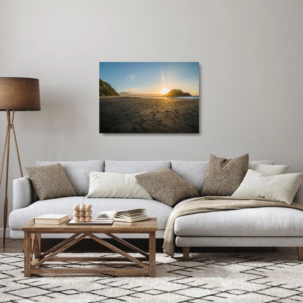 Obraz na szkle - plaża (70x50 cm)