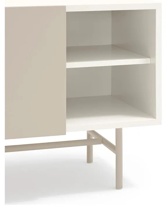 Beżowo-kremowa szafka pod TV 180x56 cm Nube – Teulat