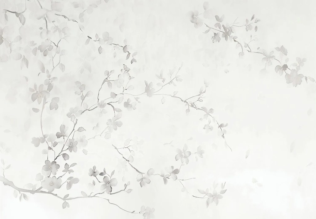 Fototapeta - Minimalistyczne kwiaty (196x136 cm)