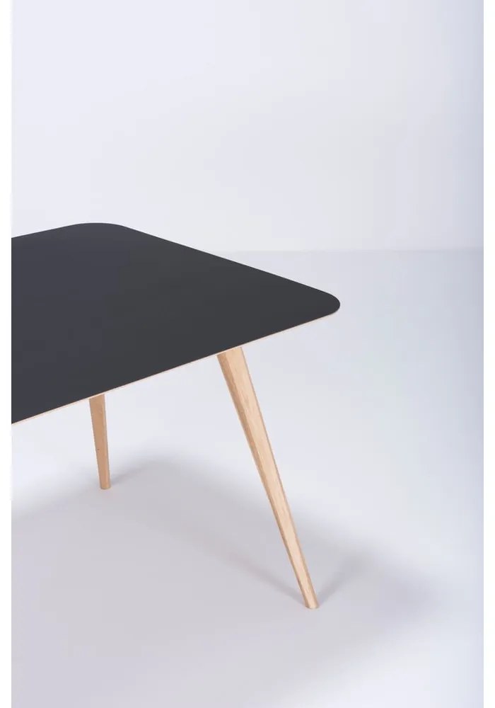 Stół z litego drewna dębowego 80x80 cm Stafa – Gazzda