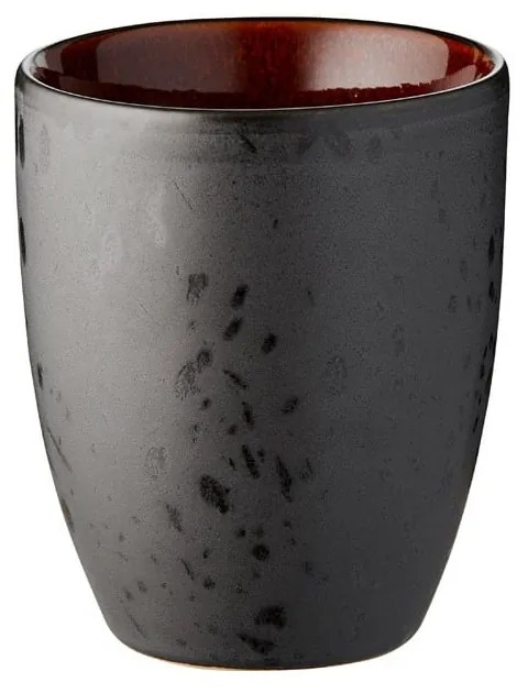 Czarne kubki zestaw 4 szt. do latte ceramiczne 270 ml Gastro Black/Mix – Bitz