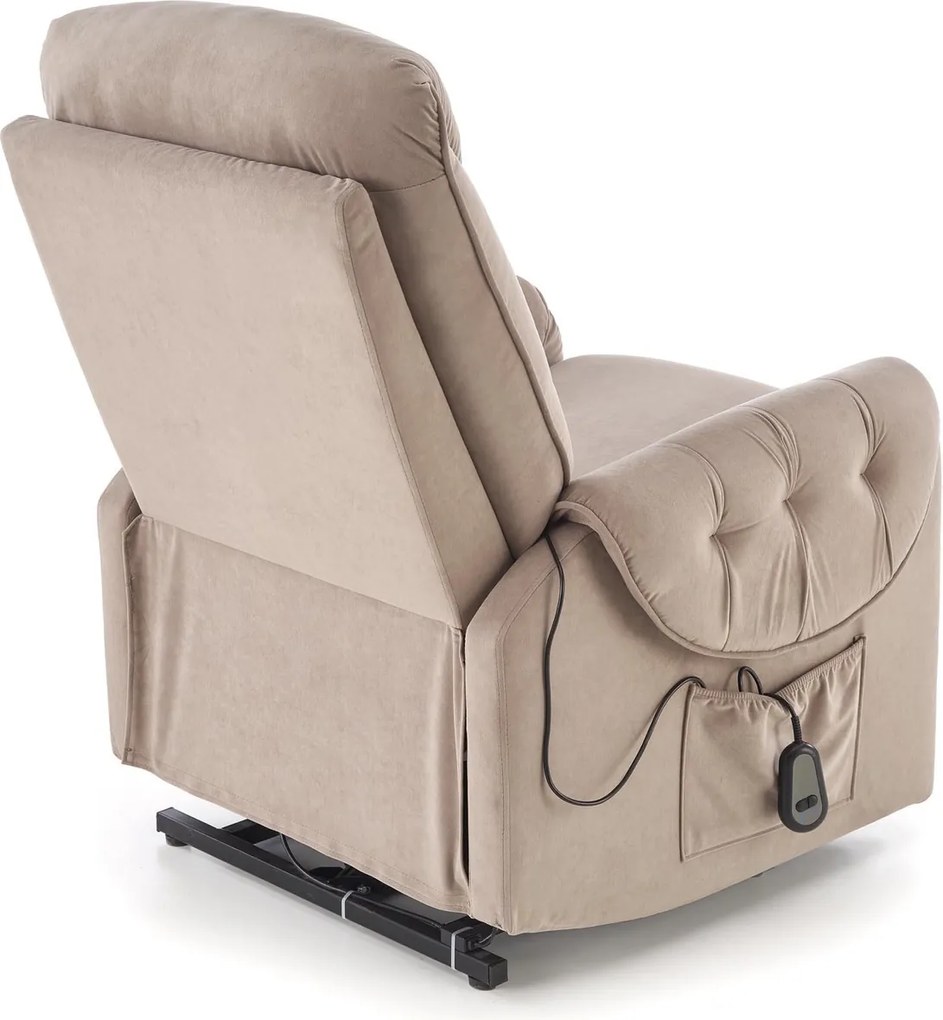 Elektrycznie rozkładany fotel z funkcją pionizacji Horton Halmar