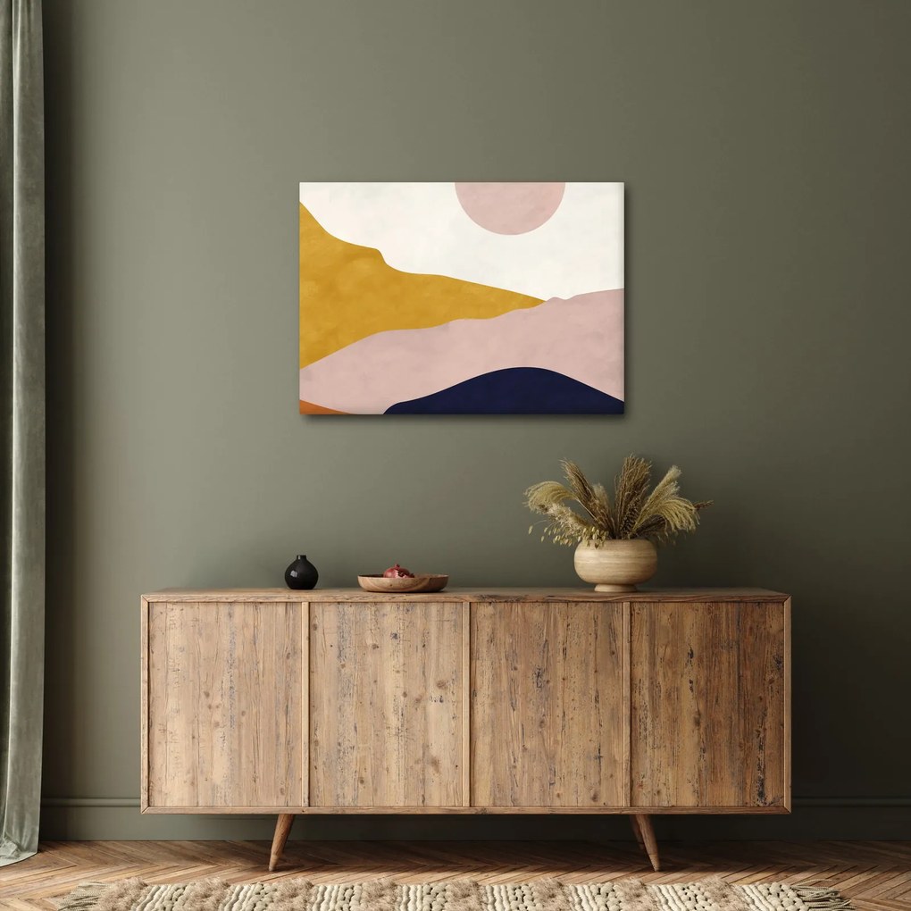 Obraz - Góry akwarelowe N⁰3 (70x50 cm)