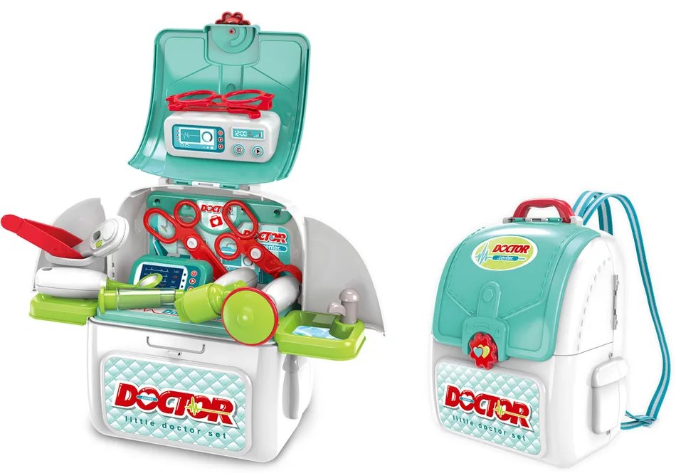 Buddy Toys BGP 2114 Zestaw lekarza dziecięcego wplecaku