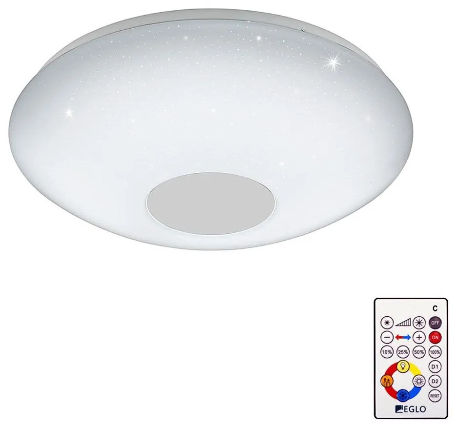 Eglo 95971 - Ściemnialna lampa sufitowa LED VOLTAGO 2 LED/14W/230V
