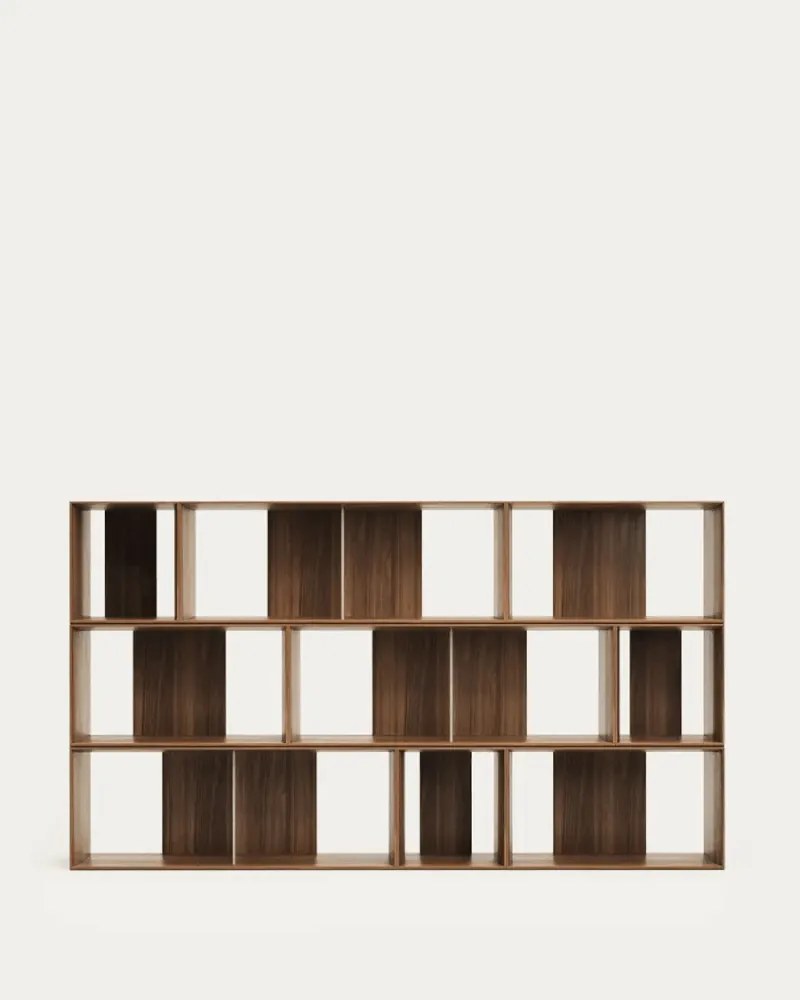 Modułowy system półek w dekorze orzecha 34x38 cm Litto – Kave Home