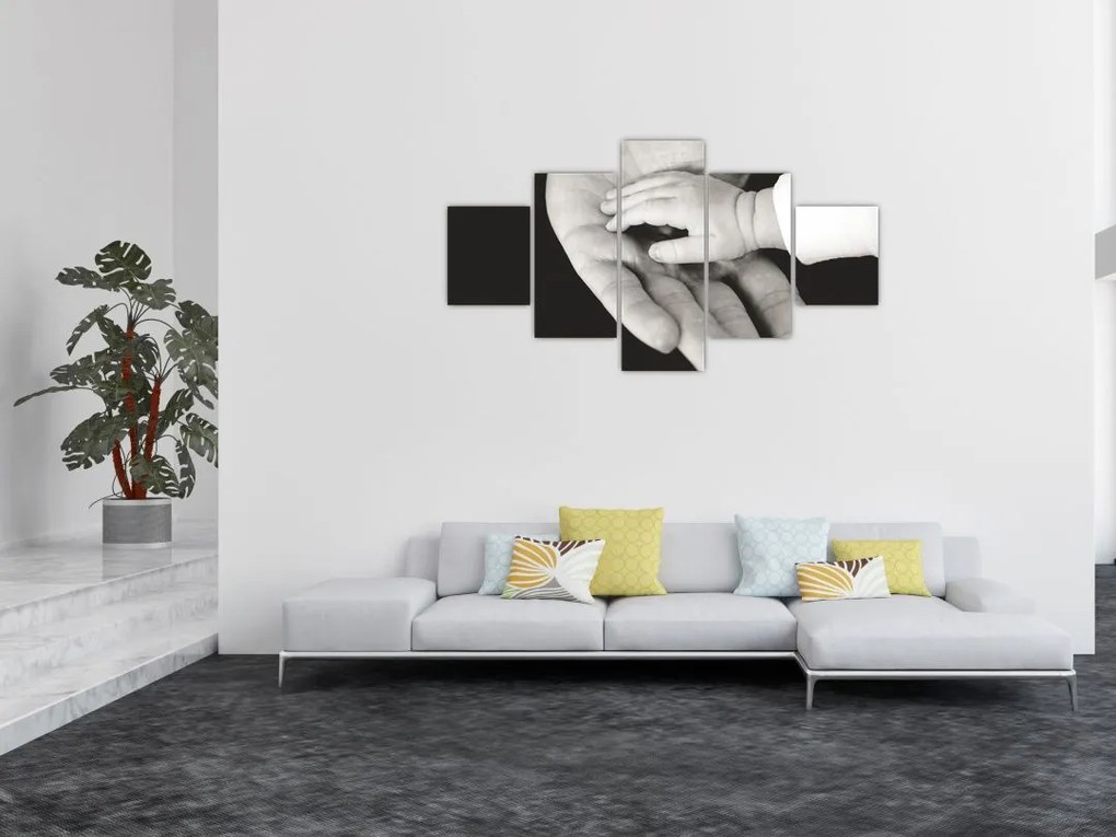 Obraz dłoni (125x70 cm)