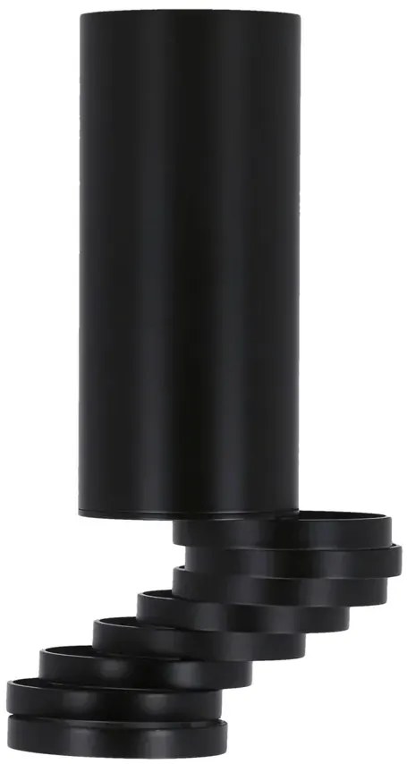 Czarna metalowa lampa sufitowa S5-Z58