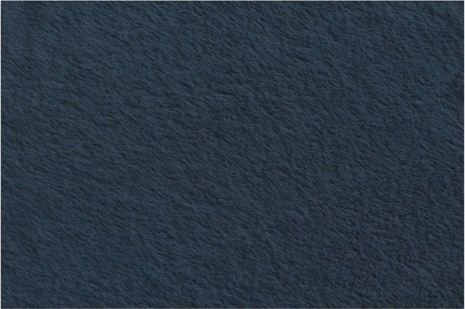 Ciemnoniebieski worek do siedzenia z imitacji futra Lilibet – Bobochic Paris