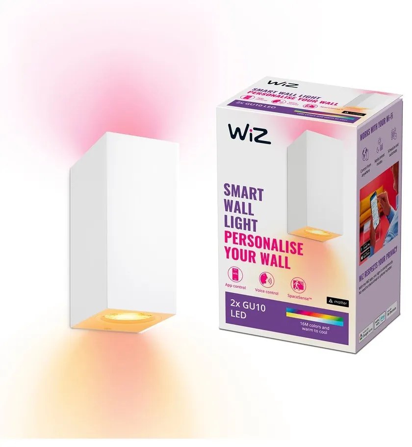 Inteligentny kinkiet z gwintem GU10, 5 W Up&amp;Down – WiZ