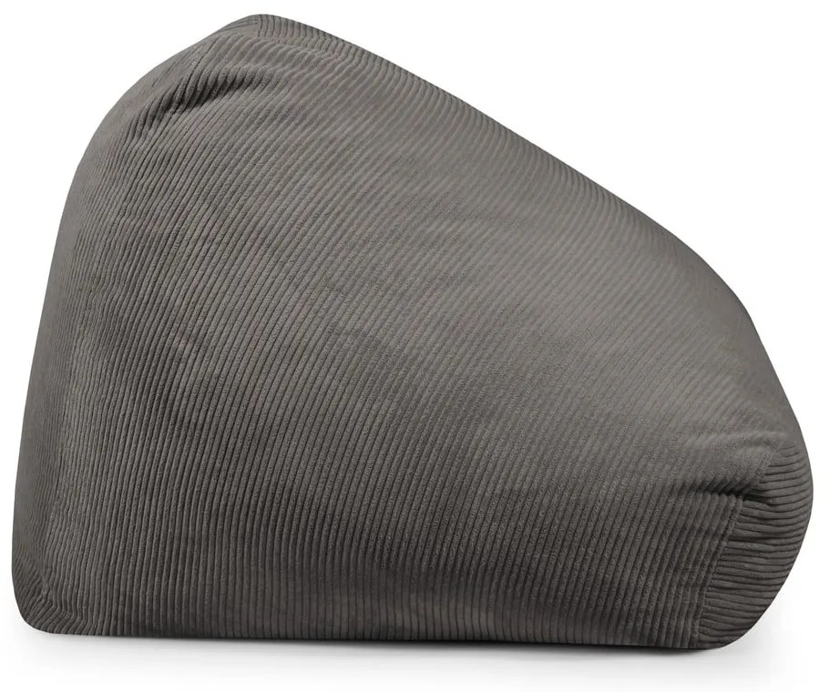 Czarny sztruksowy worek do siedzenia Sofa Snug – SLOWDOWN