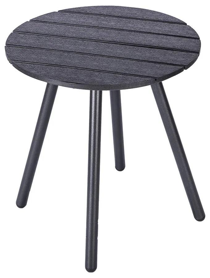 Szary stół ogrodowy Bonami Essentials Lounge, ø 51 cm