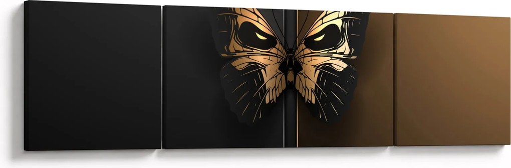 Obraz - Motyl śmierci (170x50 cm)