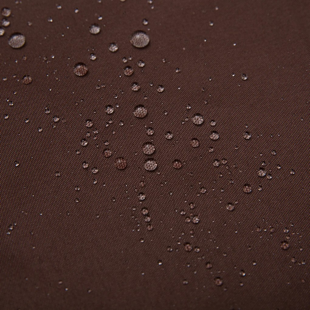 Outsunny baldachim do metalowych pawilonów pawilon ogrodowy namiot imprezowy namiot ogrodowy poliester 3x4 m kawowy