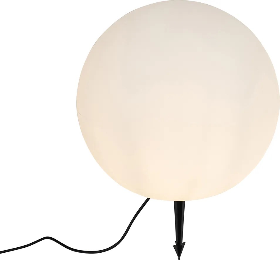 Inteligentna lampa zewnętrzna biała 45 cm IP65 z WiFi A60 - Nura