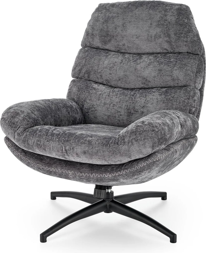 Fotel do salonu z podnóżkiem i funkcją kołyski Dario Halmar