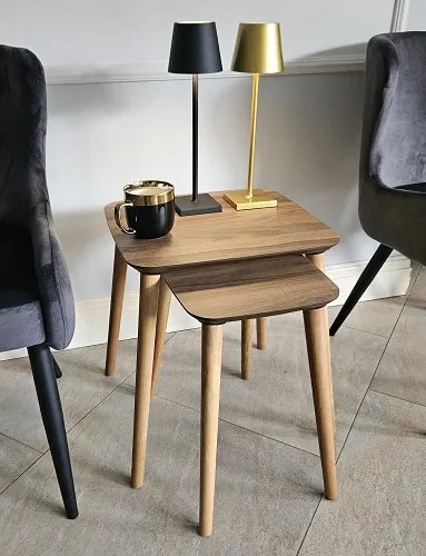 Zestaw 3 stolików kawowych