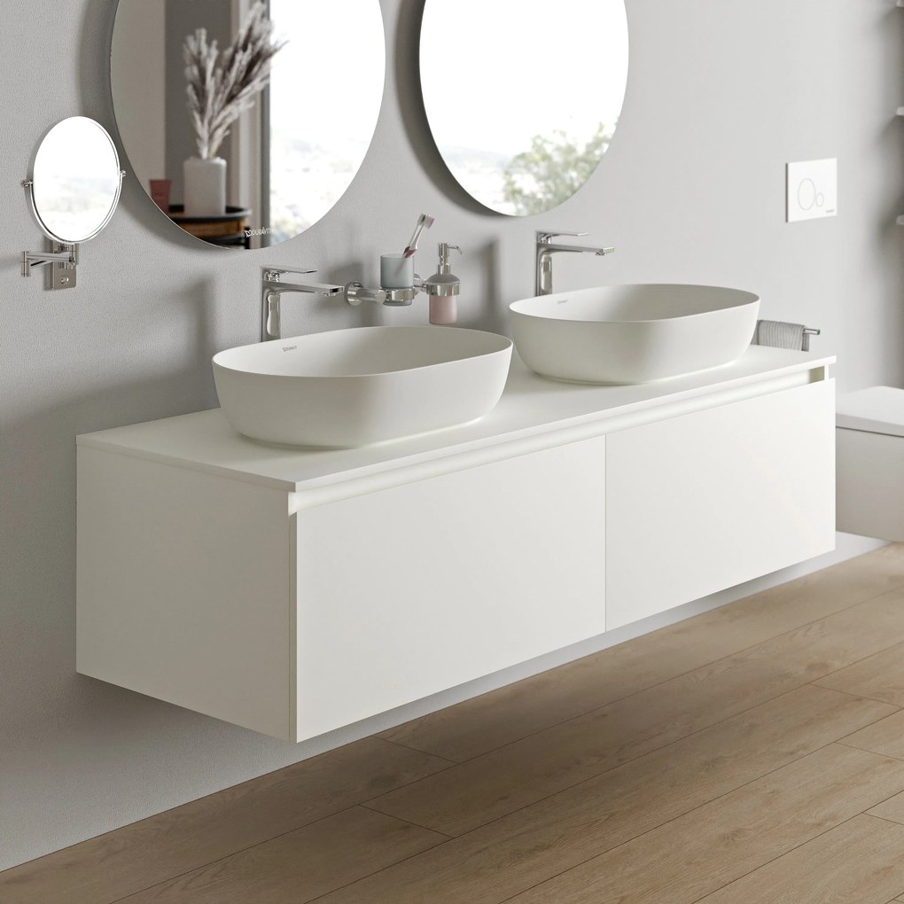 Duravit Vellora szafka podumywalkowa 160 cmWisząca z 2 wysuwanymi szufladami