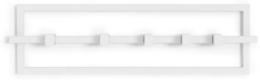 Biały metalowy wieszak ścienny Cubiko – Umbra
