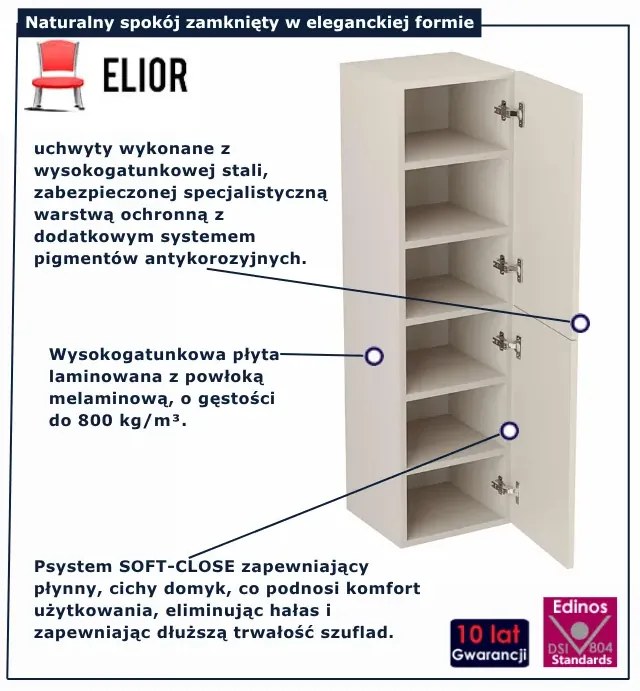 Kaszmirowy wiszący słupek łazienkowy K7-N51