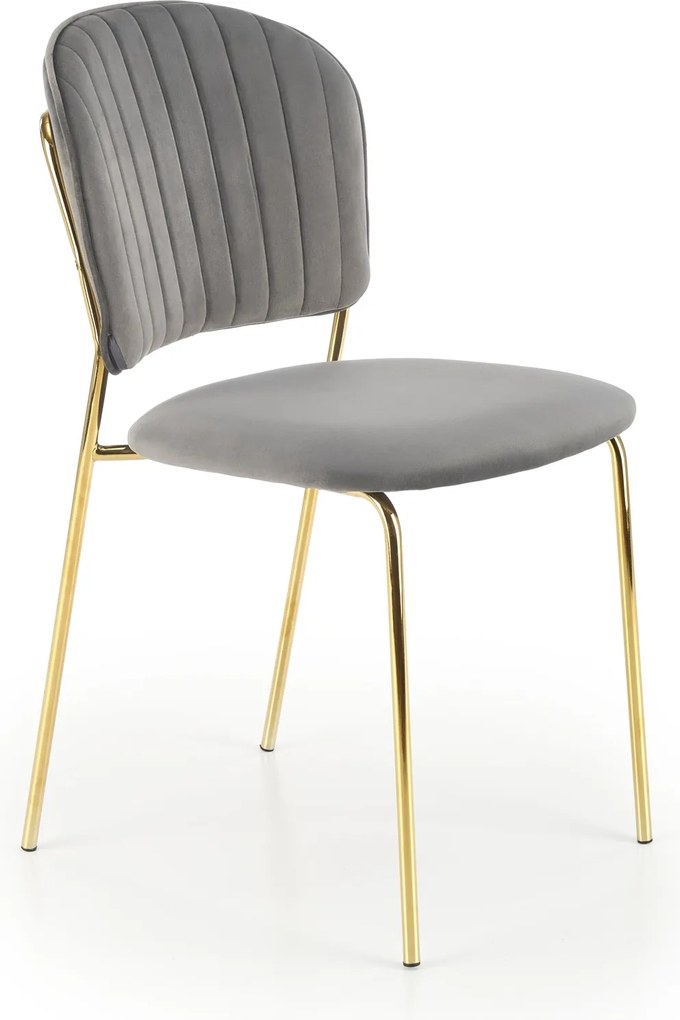 Krzesło na złotych nogach K499