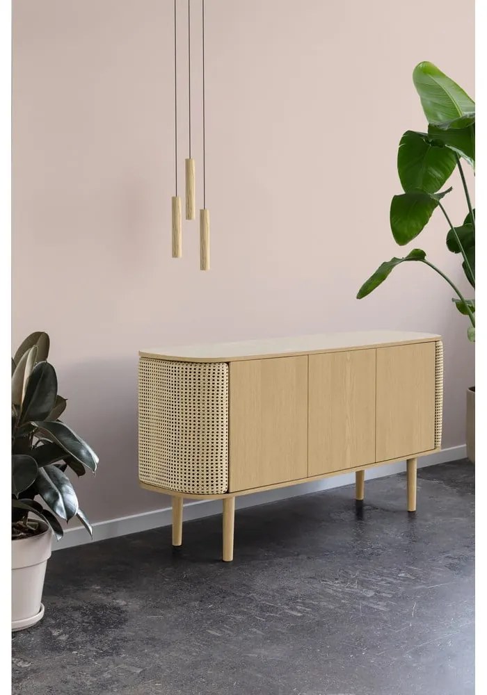 Niska komoda w dekorze dębu 150x75 cm Treasures – UMAGE