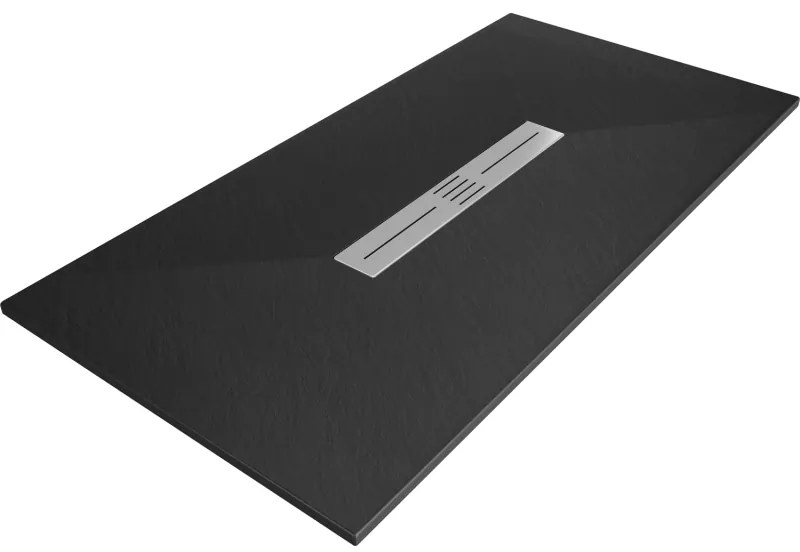 Mexen Toro brodzik prostokątny SMC 150 x 80 cm, czarny - 43708015