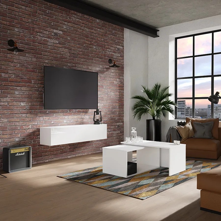 Szafka RTV 105 cm / 140 cm – Nowoczesna Szafka do Salonu