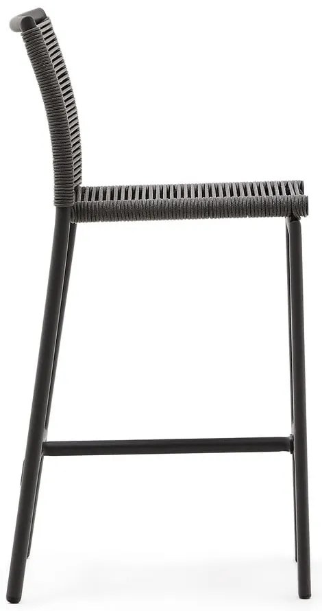 Czarny metalowy hoker ogrodowy Culip – Kave Home