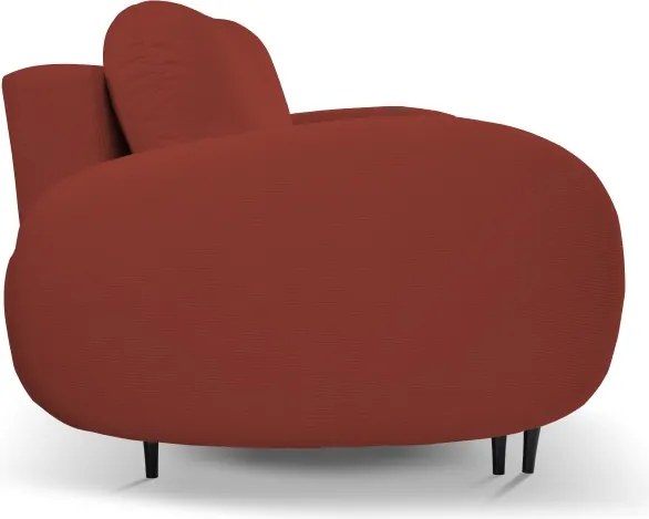 Sofa SOFT z funkcja spania i pojemnikiem CZERWONY RUN AGAIN 55
