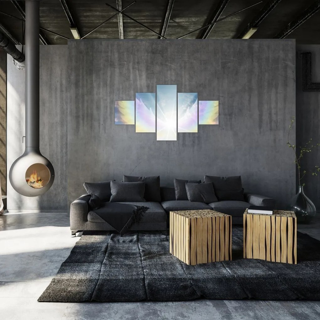 Obraz - Anielska aura (125x70 cm)